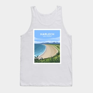 Harlech Beach, Gwynedd North Wales Tank Top